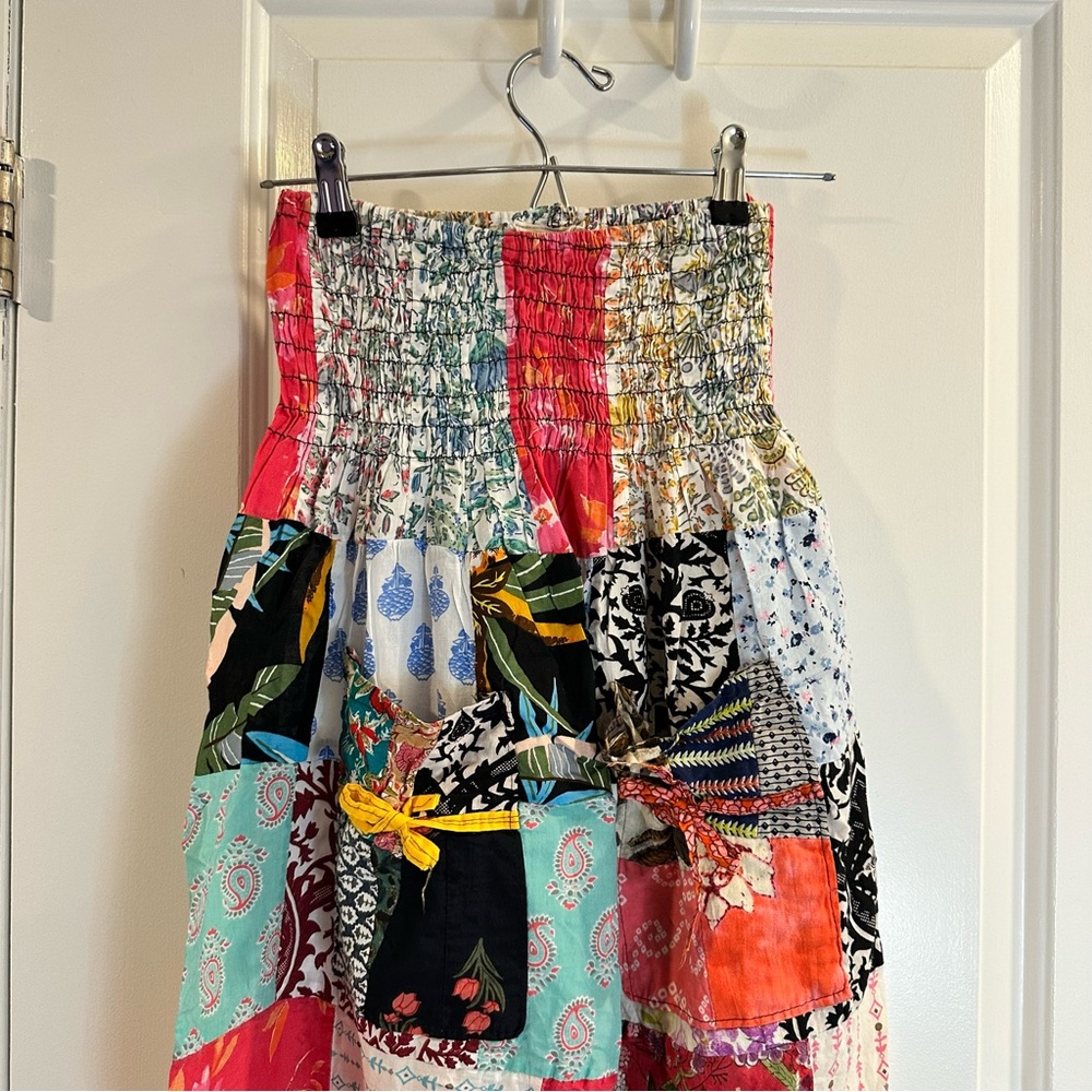 Ashley Taylor Boho Patchwork Harem Pants With Ela… - image 8